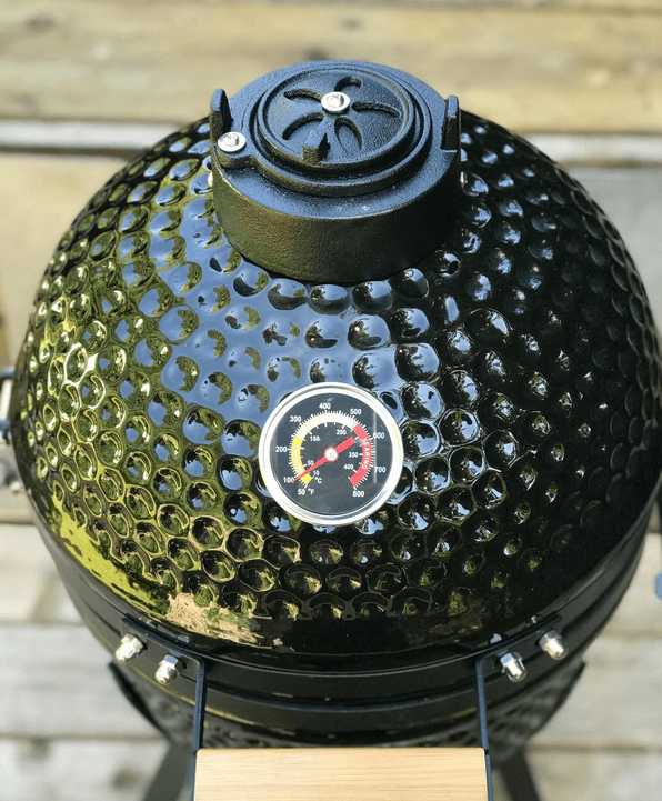 เตาถ่านบาร์บีคิว KINGBE KAMADO 13 นิ้ว สีดำ_10