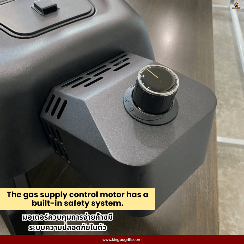 เตาอบพิซซ่า 2 เชื้อเพลิง KINGBE รุ่น MILANO DUAL PRO M14 (สำหรับพิซซ่าขนาด 14นิ้ว)