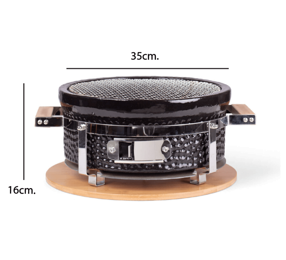 เตาถ่านบาร์บีคิว KINGBE YAKITORI CERAMIC 35ซม._2