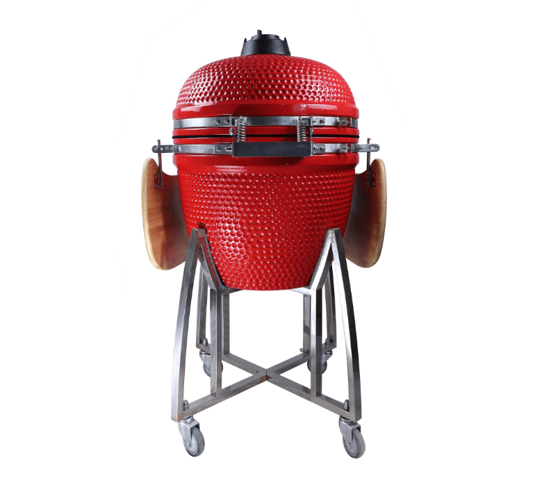 เตาถ่านบาร์บีคิว KINGBE KAMADO 18 นิ้ว สีแดง
