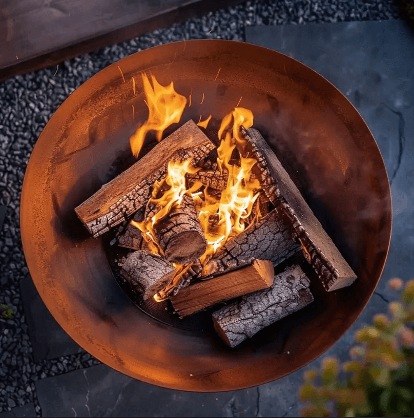 เตาผิงกลางแจ้ง KINGBE 99 CM. (CORTEN STYLE)_7