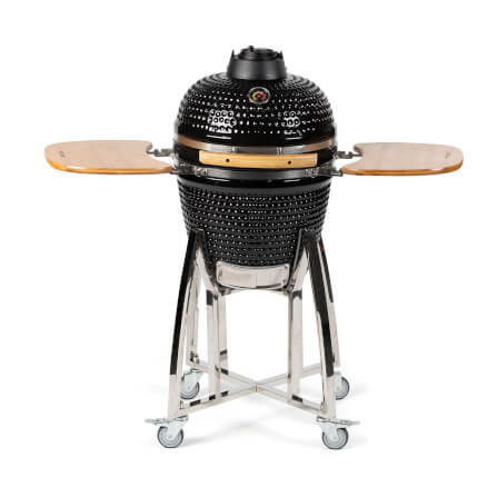 เตาถ่านบาร์บีคิว KINGBE KAMADO 18 นิ้ว สีดำ_0