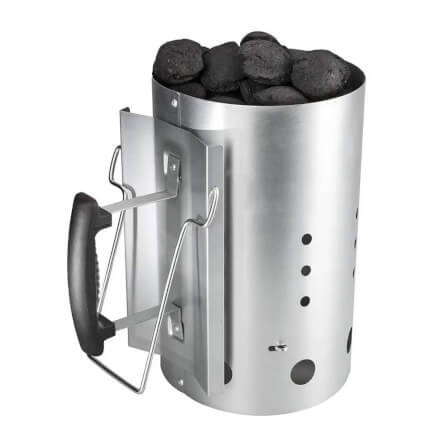 ถังจุดถ่านบาร์บีคิว KINGBE สแตนเลสสตีล304 6นิ้ว_0