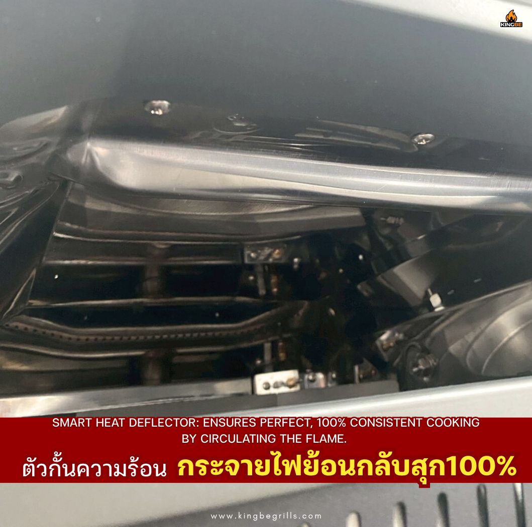 เตาแก๊สอบพิซซ่า KINGBE รุ่น GARO 360° M12 (สำหรับพิซซ่าขนาด 12นิ้ว)_10
