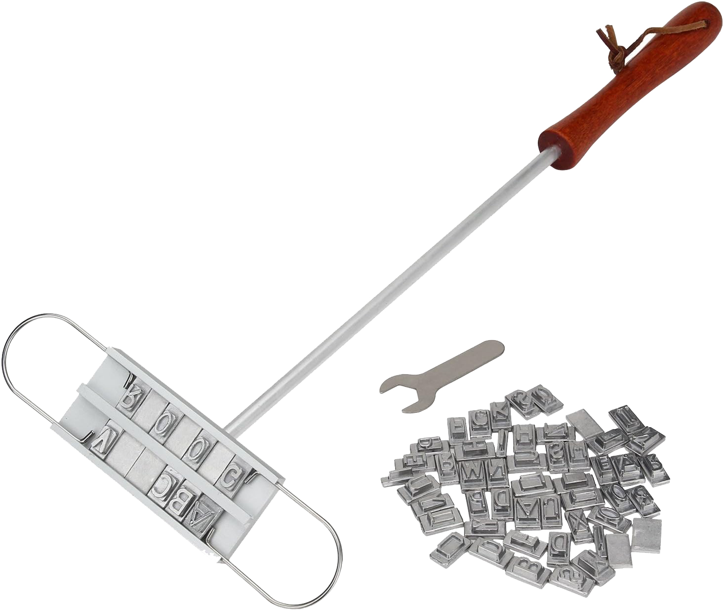 ที่สลักชื่ออาหาร KINGBE สแตนเลส304 55 ตัวอักษร_5