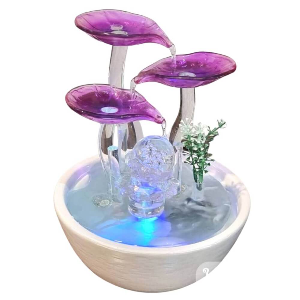 น้ำพุตั้งโต๊ะเสริมฮวงจุ้ย EAKGIFT รุ่น99031P สไตล์โมเดิร์นทันสมัยงานสวยเรียบหรู_6