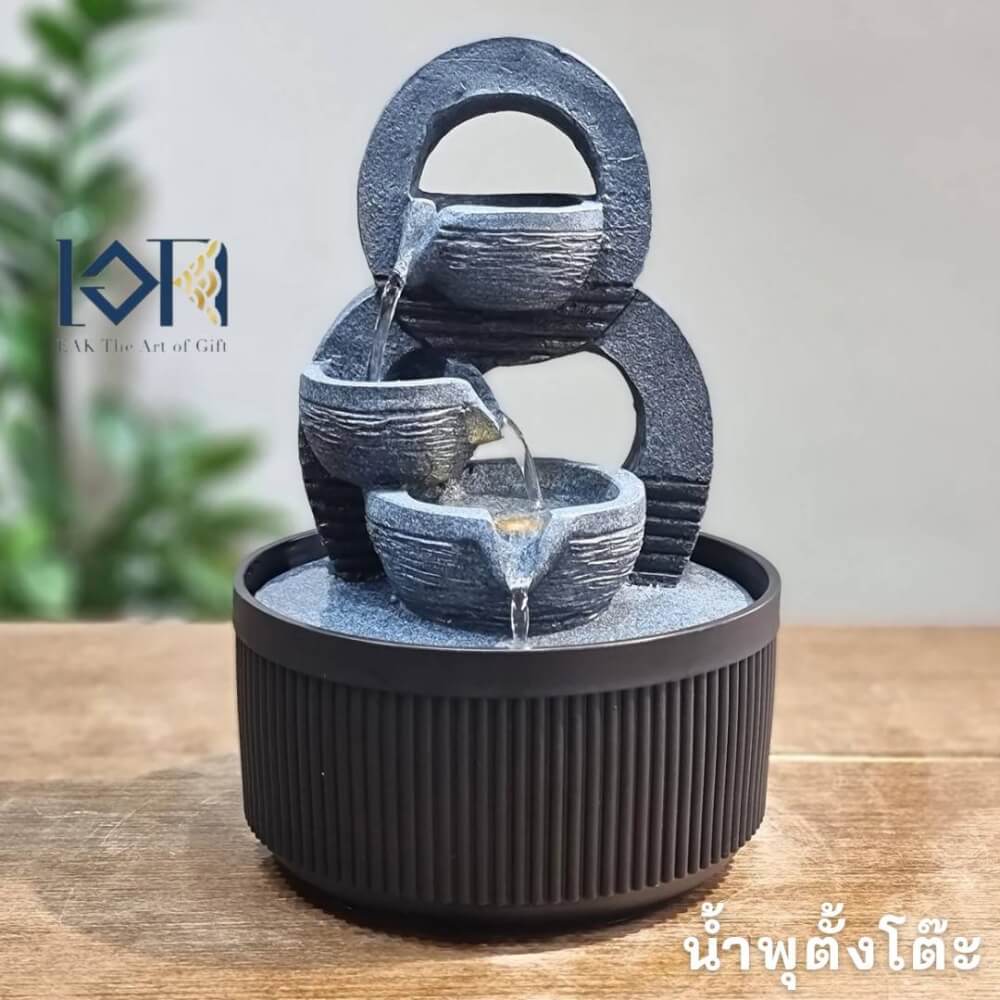 น้ำพุตั้งโต๊ะเสริมฮวงจุ้ย EAKGIFT รุ่น 19108_1