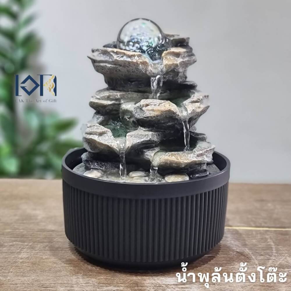 น้ำพุตั้งโต๊ะเสริมฮวงจุ้ย EAKGIFT รุ่น 7156035