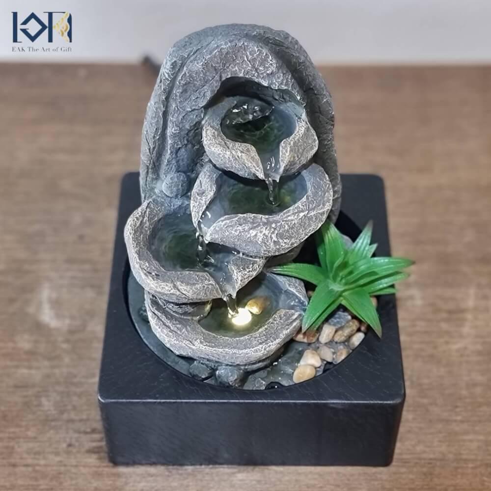 น้ำพุตั้งโต๊ะเสริมฮวงจุ้ย EAKGIFT รุ่น 1213037L-1