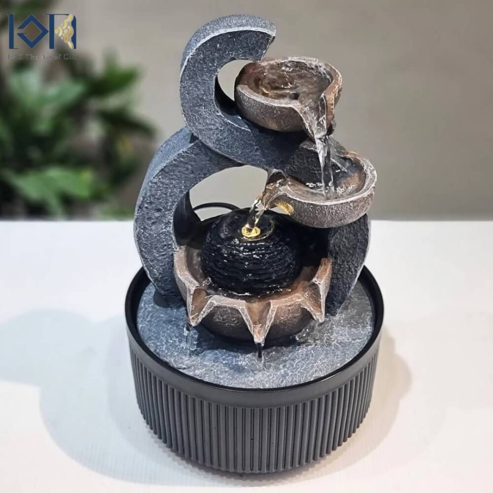 น้ำพุตั้งโต๊ะเสริมฮวงจุ้ย EAKGIFT รุ่น 2020108R_4