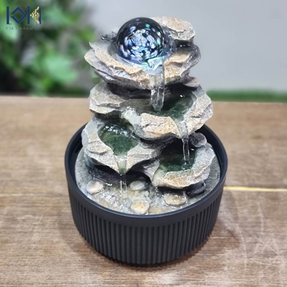 น้ำพุตั้งโต๊ะเสริมฮวงจุ้ย EAKGIFT รุ่น 7156035