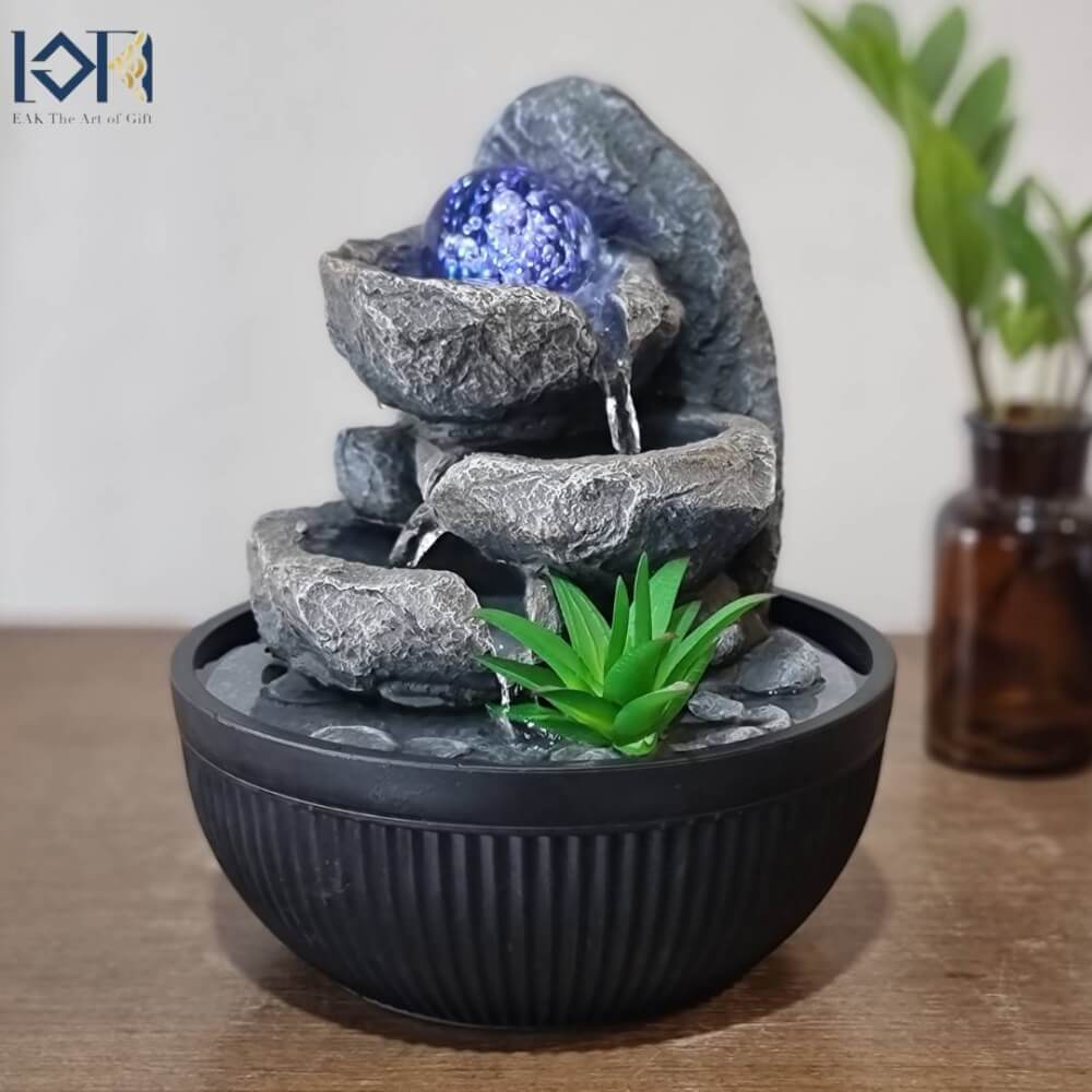 น้ำพุตั้งโต๊ะเสริมฮวงจุ้ย EAKGIFT รุ่น 7201628