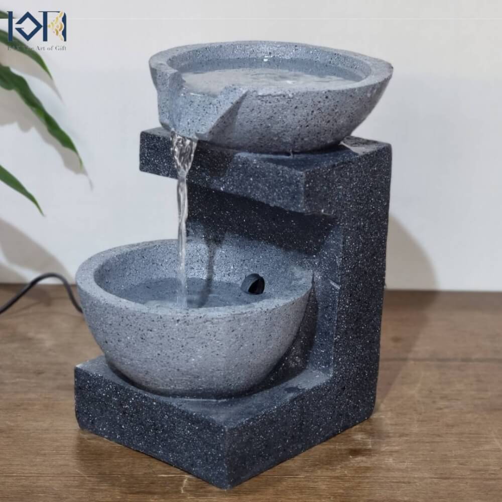 น้ำพุตั้งโต๊ะเสริมฮวงจุ้ย EAKGIT รุ่น 2375