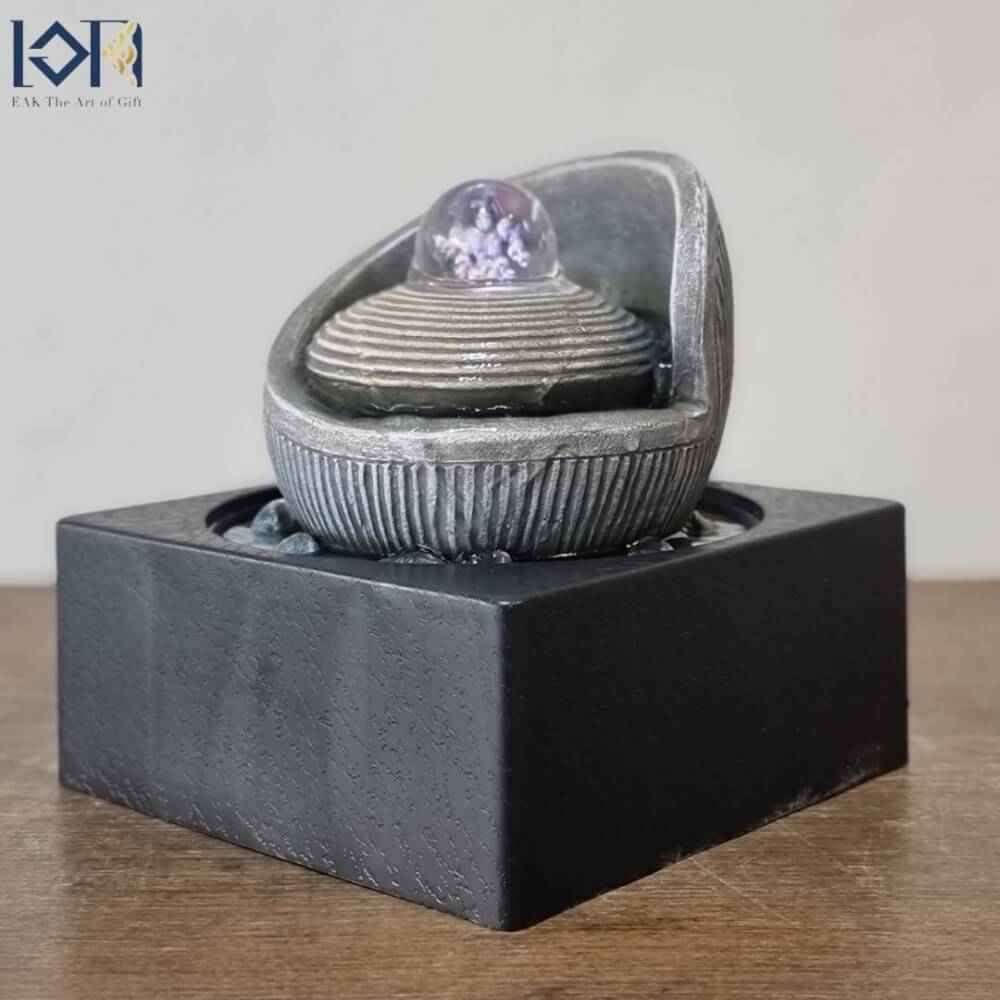 น้ำพุตั้งโต๊ะเสริมฮวงจุ้ย EAKGIFT รุ่น 7236157L ปรับจักรวาลฮวงจุ้ยเพิ่มความสิริมงคล_4