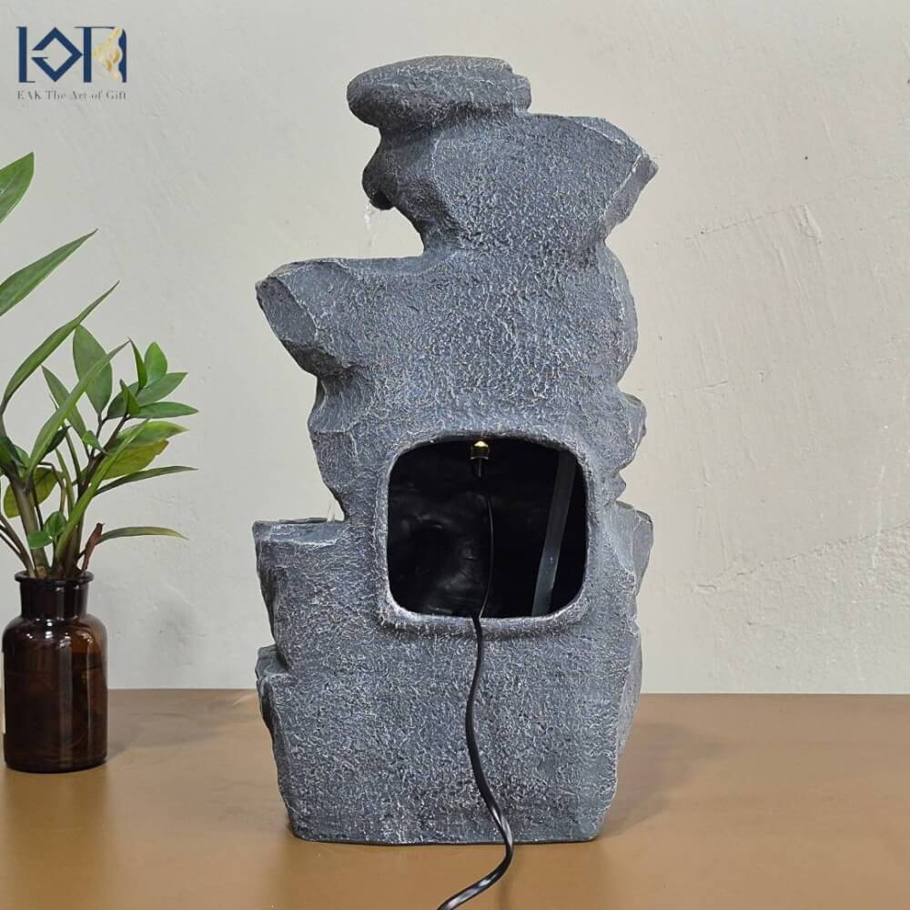 น้ำพุตั้งพื้น EAKGIFT รุ่น1220809L ขนาดกลาง สไตล์ธรรมชาติเสริมฮวงจุ้ย