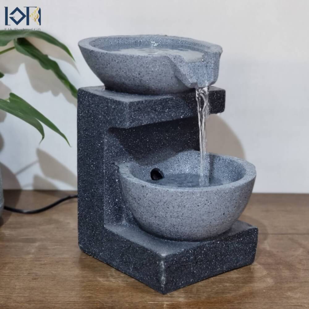 น้ำพุตั้งโต๊ะเสริมฮวงจุ้ย EAKGIT รุ่น 2375