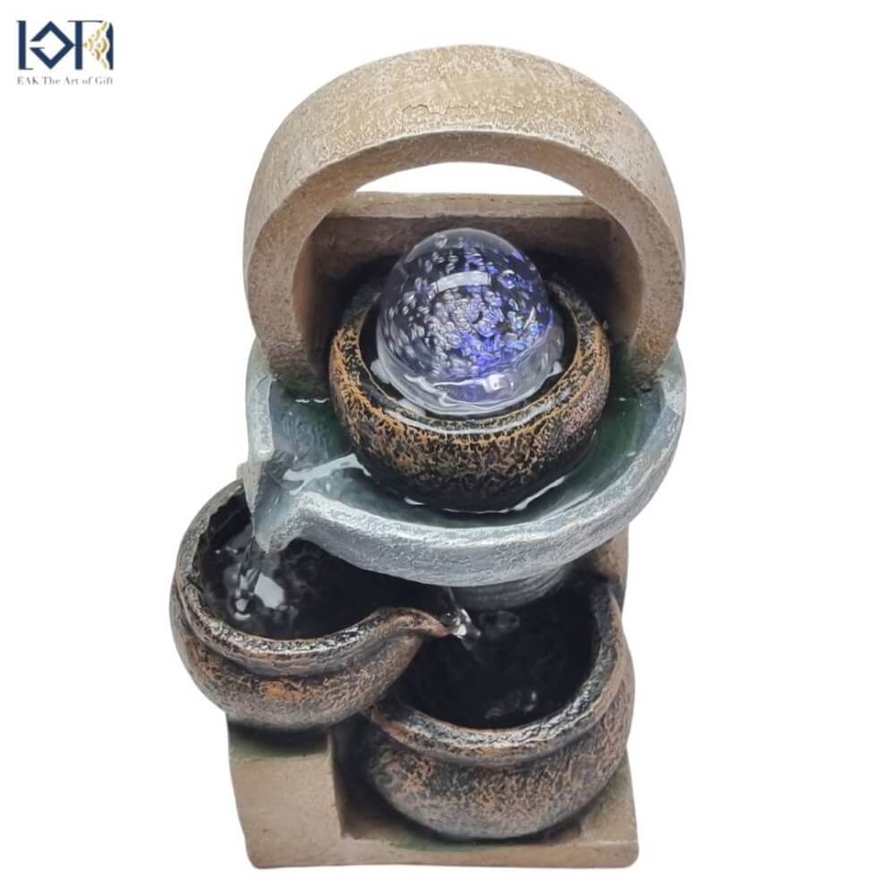 น้ำพุตั้งโต๊ะเสริมฮวงจุ้ย EAKGIFT รุ่น 9824 อ่างน้ำพุตกแต่งบ้าน_5