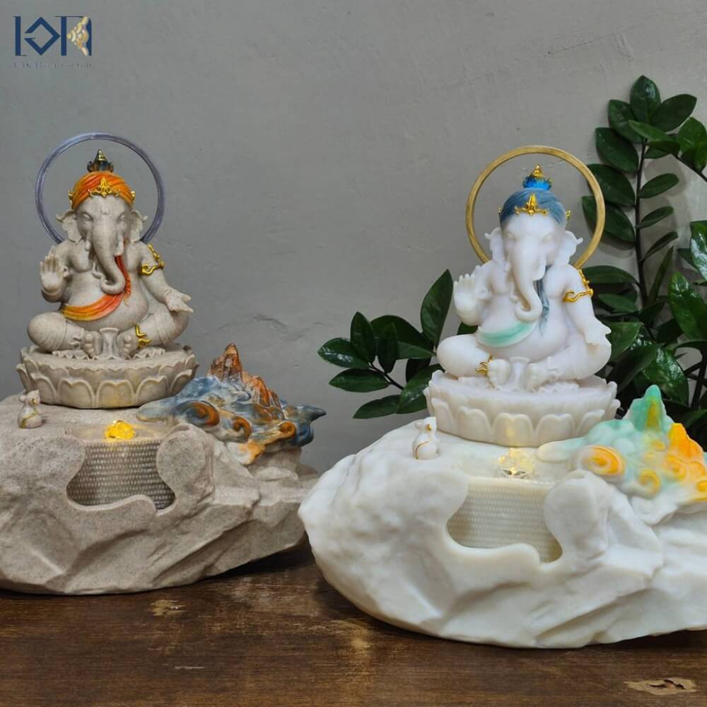 น้ำพุตั้งโต๊ะเสริมฮวงจุ้ย EAKGIFT รุ่นPM002B สไตล์โมเดิร์นงานสวยหรู