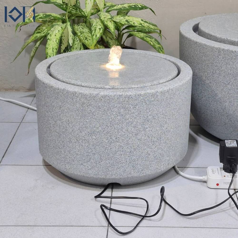 น้ำพุตั้งพื้น EAKGIFT รุ่นGRANILITE MZ16126JA ดีไซน์ทันสมัยเสริมฮวงจุ้ย