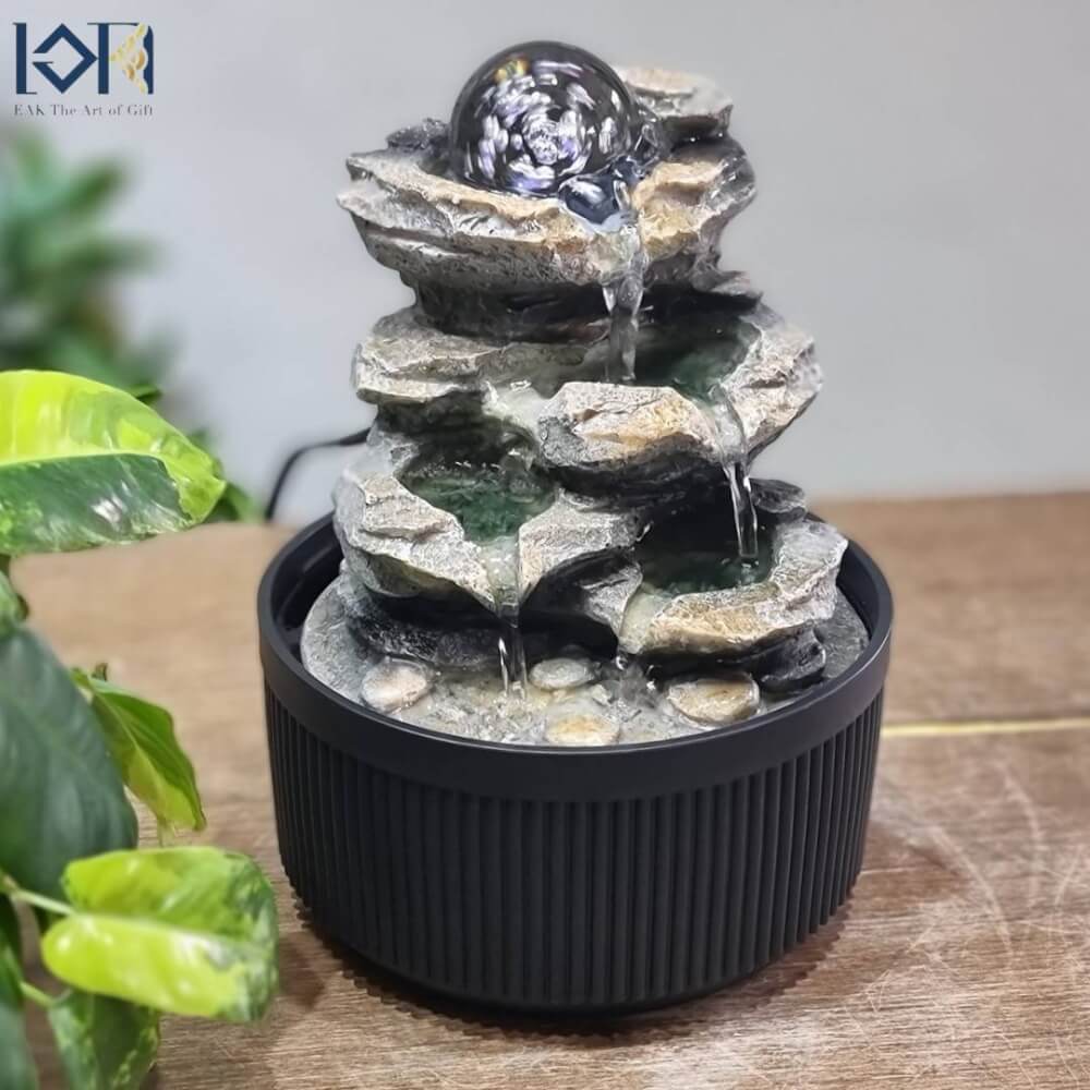 น้ำพุตั้งโต๊ะเสริมฮวงจุ้ย EAKGIFT รุ่น 7156035