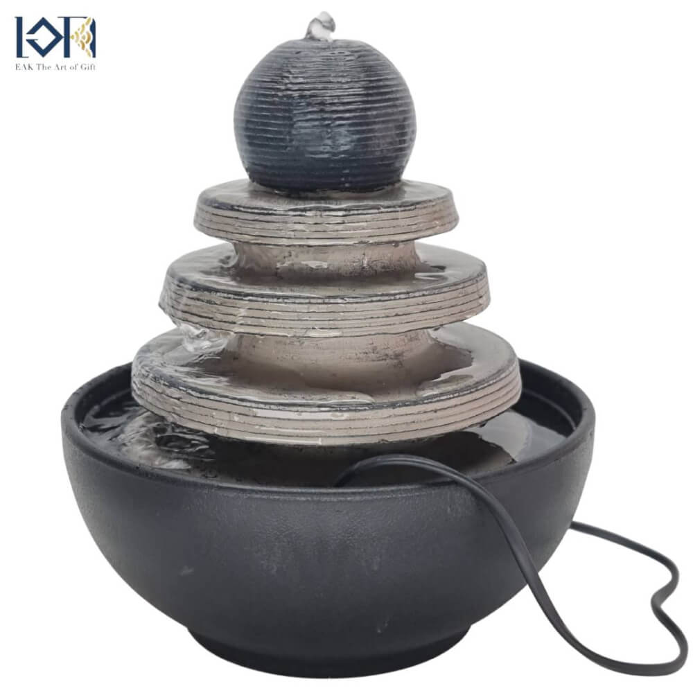 น้ำล้นตั้งโต๊ะ EAKGIFT รุ่น190245 สไตล์ทันสมัยเสริมฮวงจุ้ย