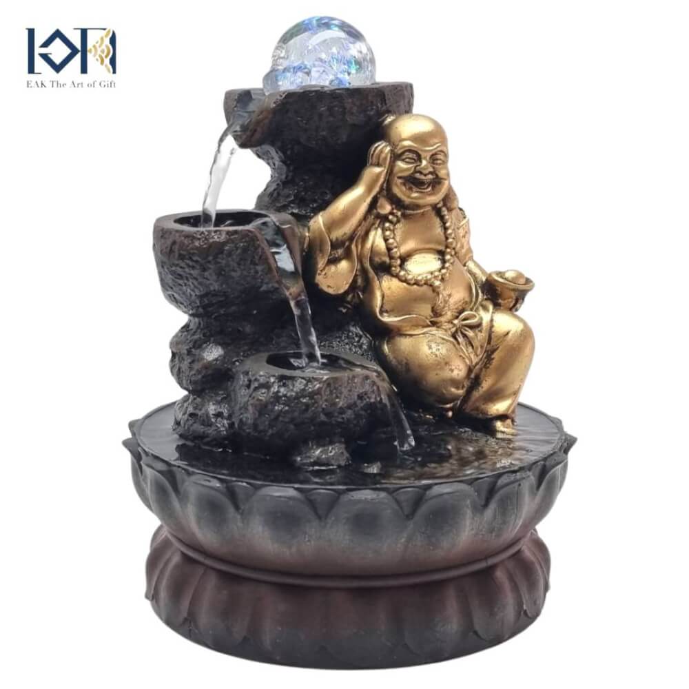 น้ำพุตั้งโต๊ะ EAKGIFT รุ่น16108-1 น้ำพุพระพิฆเนศเสริมฮวงจุ้ย