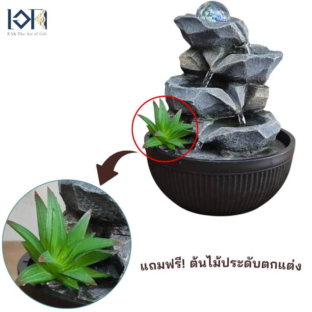 น้ำพุตั้งโต๊ะเสริมฮวงจุ้ย EAKGIFT รุ่น7233190L_9