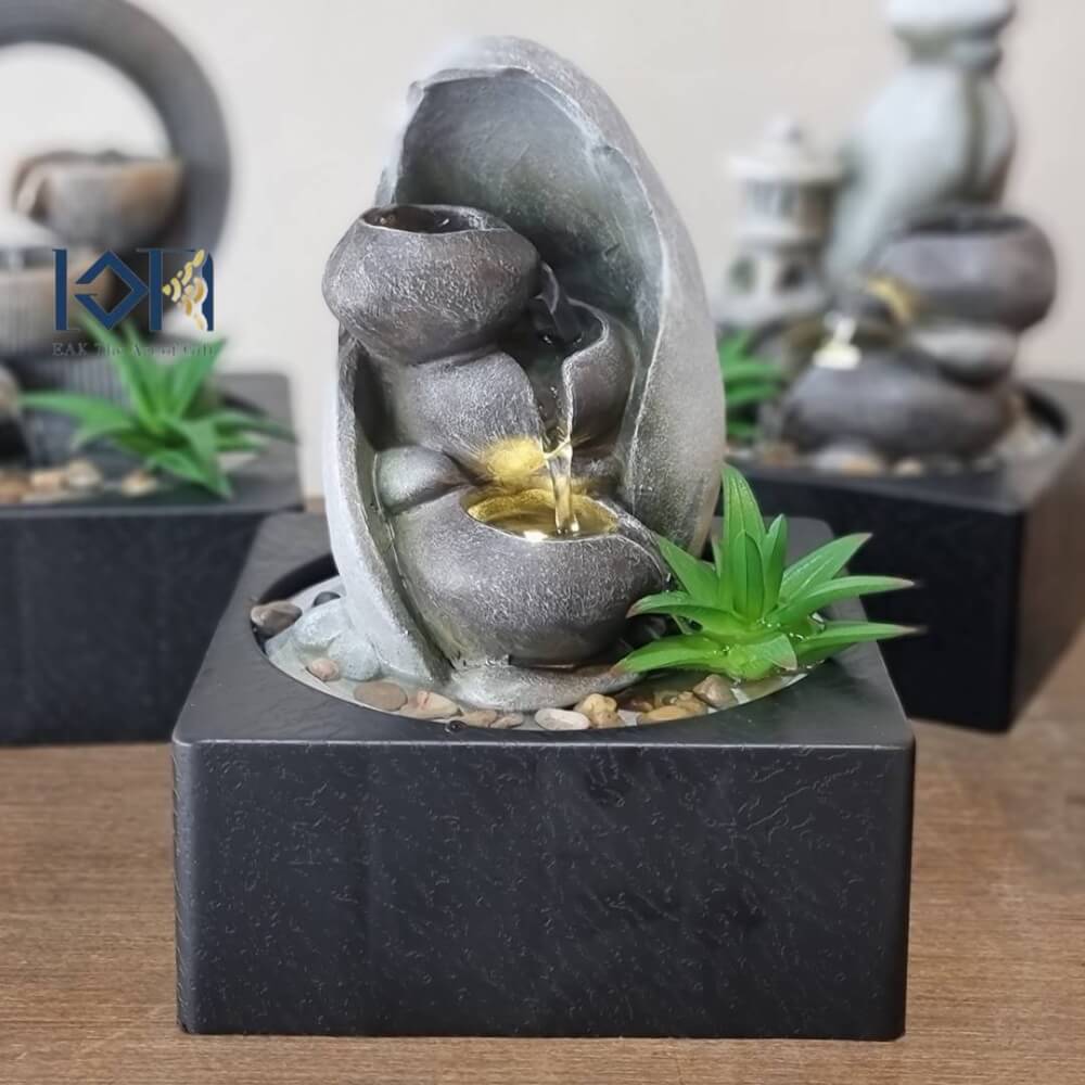 น้ำพุตั้งโต๊ะเสริมฮวงจุ้ย EAKGIFT รุ่น 1236173L-1