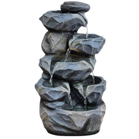 น้ำพุตั้งพื้น EAKGIFT รุ่น1220809L ขนาดกลาง สไตล์ธรรมชาติเสริมฮวงจุ้ย_0