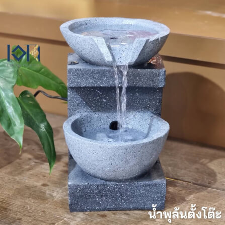 น้ำพุตั้งโต๊ะเสริมฮวงจุ้ย EAKGIT รุ่น 2375_1