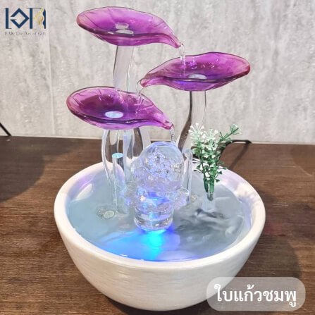 น้ำพุตั้งโต๊ะเสริมฮวงจุ้ย EAKGIFT รุ่น99031P สไตล์โมเดิร์นทันสมัยงานสวยเรียบหรู_1