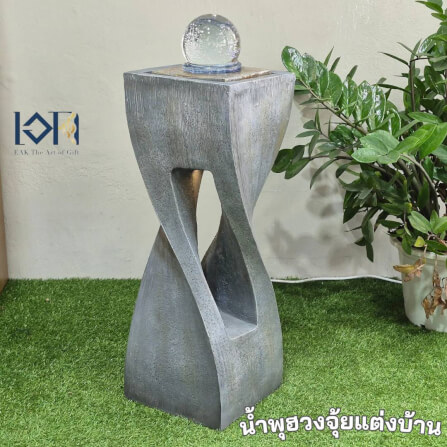 น้ำพุตั้งพื้นเสริมฮวงจุ้ย EAKGIFT รุ่น3063 สไตล์คลาสสิก_1
