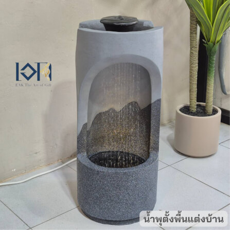 น้ำพุตั้งพื้นเสริมฮวงจุ้ย EAKGIFT รุ่น1250208L สไตล์ทันสมัย_1