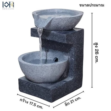 น้ำพุตั้งโต๊ะเสริมฮวงจุ้ย EAKGIT รุ่น 2375_2