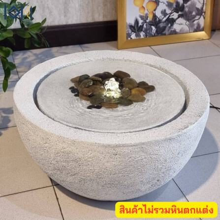 น้ำพุล้นตั้งพื้น EAKGIFT รุ่น2208W สไตล์โมเดิร์นทันสมัยเสริมฮวงจุ้ย_3