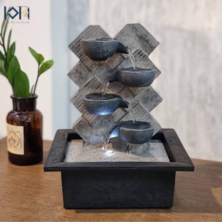 น้ำล้นตั้งโต๊ะเสริมฮวงจุ้ย EAKGIFT รุ่น200259 สไตล์คลาสสิกตกแต่งบ้าน_4