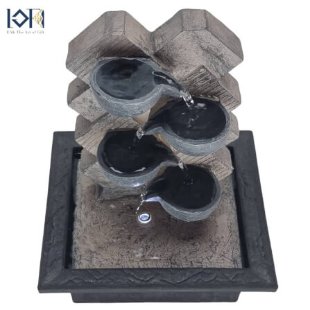 น้ำล้นตั้งโต๊ะเสริมฮวงจุ้ย EAKGIFT รุ่น200259 สไตล์คลาสสิกตกแต่งบ้าน_5