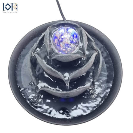 น้ำพุตั้งโต๊ะเสริมฮวงจุ้ย EAKGIFT รุ่น1166037 สไตล์คลาสสิก วัสดุไฟเบอร์เรซิ่น_5