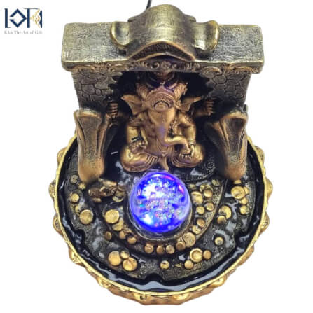 น้ำพุตั้งโต๊ะ EAKGIFT รุ่น16097 น้ำพุพระพิฆเนศเสริมฮวงจุ้ย_5