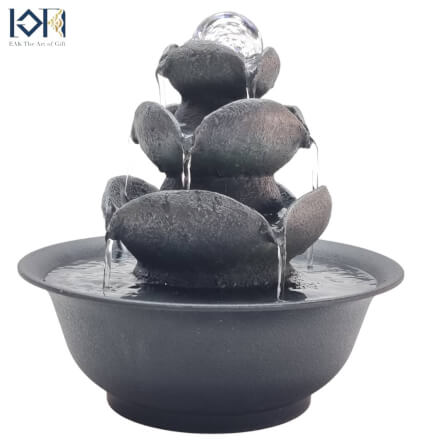 น้ำพุตั้งโต๊ะเสริมฮวงจุ้ย EAKGIFT รุ่น1166037 สไตล์คลาสสิก วัสดุไฟเบอร์เรซิ่น_6