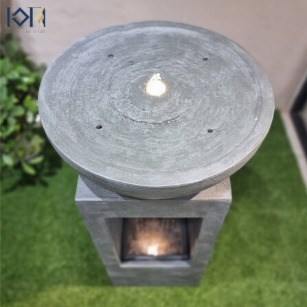 น้ำพุล้นตั้งพื้น EAKGIFT รุ่นMZ15412GA สไตล์แต่งบ้านเสริมฮวงจุ้ย_6