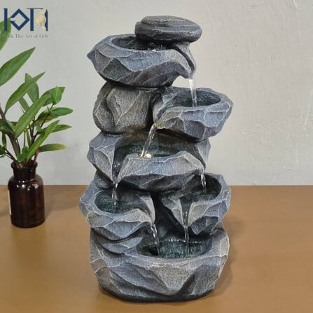 น้ำพุตั้งพื้น EAKGIFT รุ่น1220809L ขนาดกลาง สไตล์ธรรมชาติเสริมฮวงจุ้ย_8