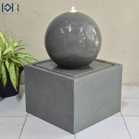 น้ำพุล้นตั้งพื้นเสริมฮวงจุ้ย EAKGIFT รุ่นGRANILITE MZ16166JB สไตล์โมเดิร์น_8