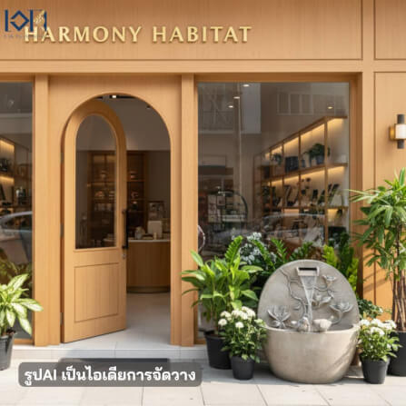 น้ำพุตั้งพื้นแต่งบ้าน EAKGIFT รุ่นMZ16424GA สไตล์สวยเรียบหรูเสริมฮวงจุ้ย_9