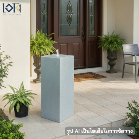 น้ำพุตั้งพื้นเสริมฮวงจุ้ย EAKGIFT รุ่นGRANILITE MZ15951BA คล้ายหินแกรนิตสวยเรียบหรู_10