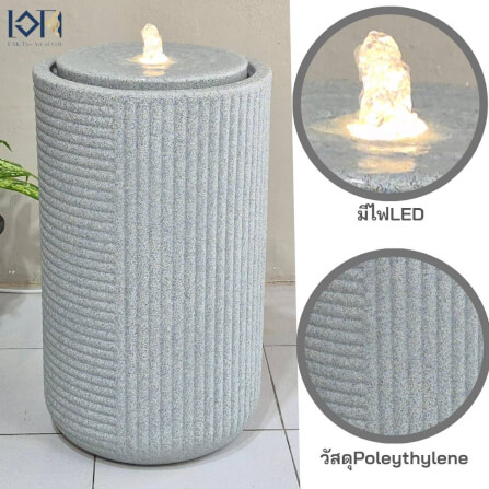 น้ำพุตั้งพื้นเสริมฮวงจุ้ย EAKGIFT GRANILITE MZ16338JA ทันสมัยงานสวยเหมือนหินแกรนิต_9