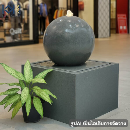 น้ำพุล้นตั้งพื้นเสริมฮวงจุ้ย EAKGIFT รุ่นGRANILITE MZ16166JB สไตล์โมเดิร์น_10