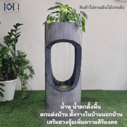 น้ำพุตั้งพื้น EAKGIFT รุ่นMZ16088GA สไตล์คลาสสิกตกแต่งบ้านเสริมฮวงจุ้ย_10