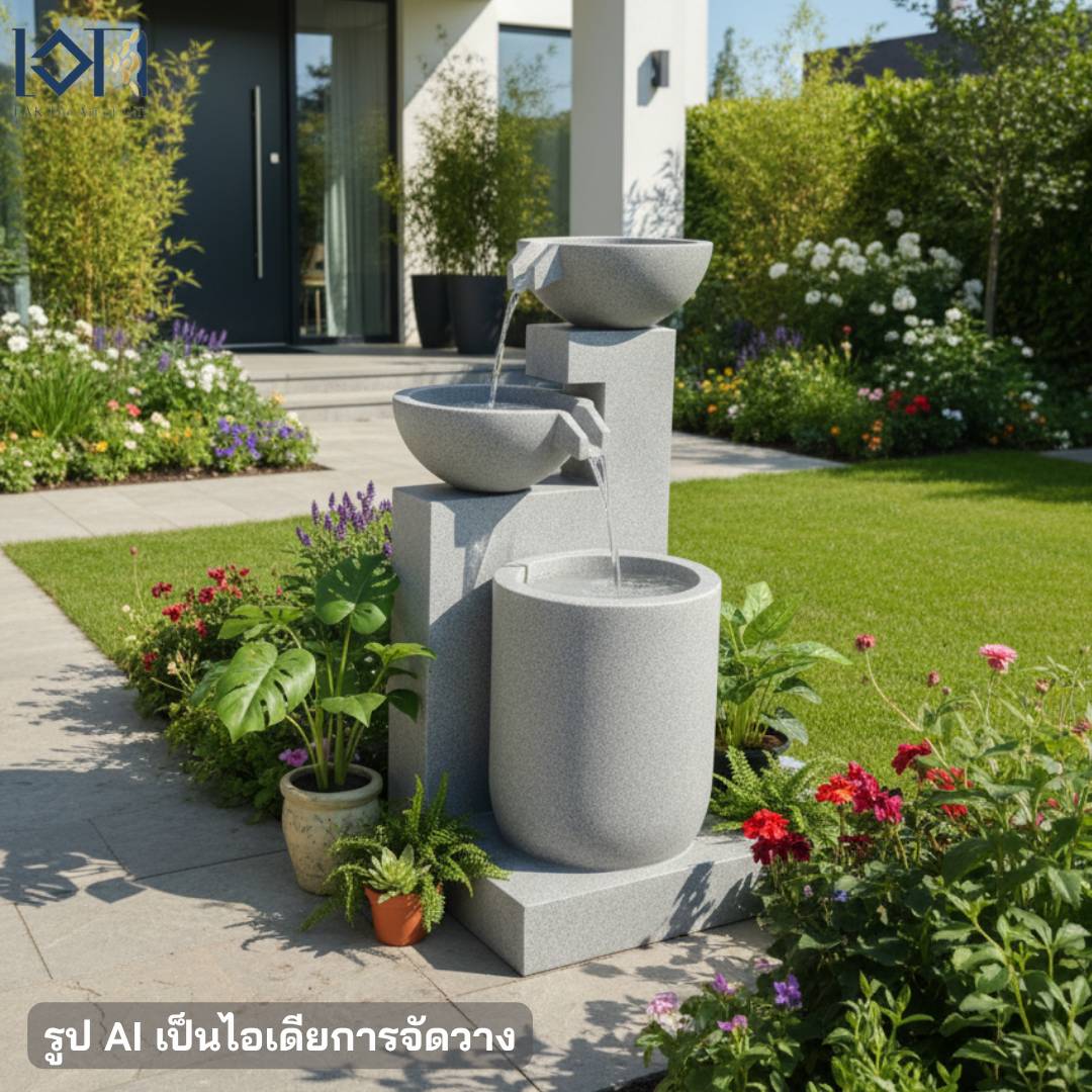 น้ำพุตั้งพื้นเสริมฮวงจุ้ย EAKGIFT รุ่น GRANILITENZ16268JA_9