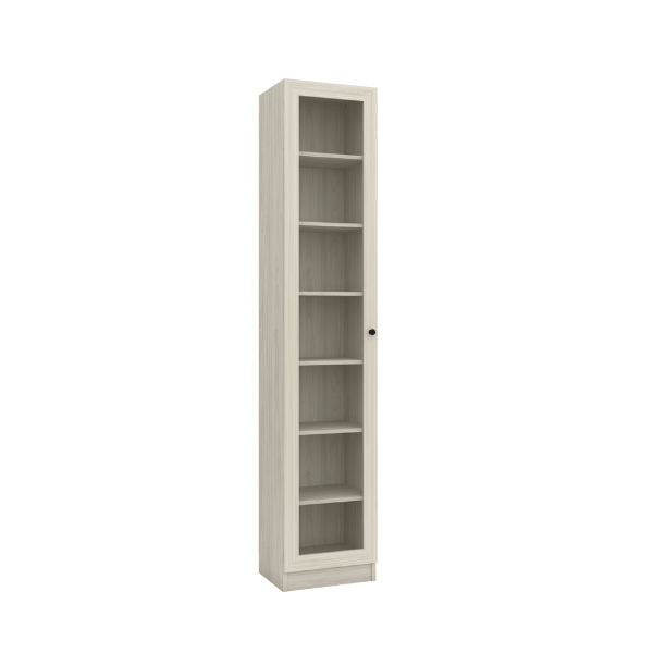 ตู้หนังสือ WISDOM DESIGN FURNITURE รุ่น BK-41B 40 ซม. สีไวท์โอ๊ค